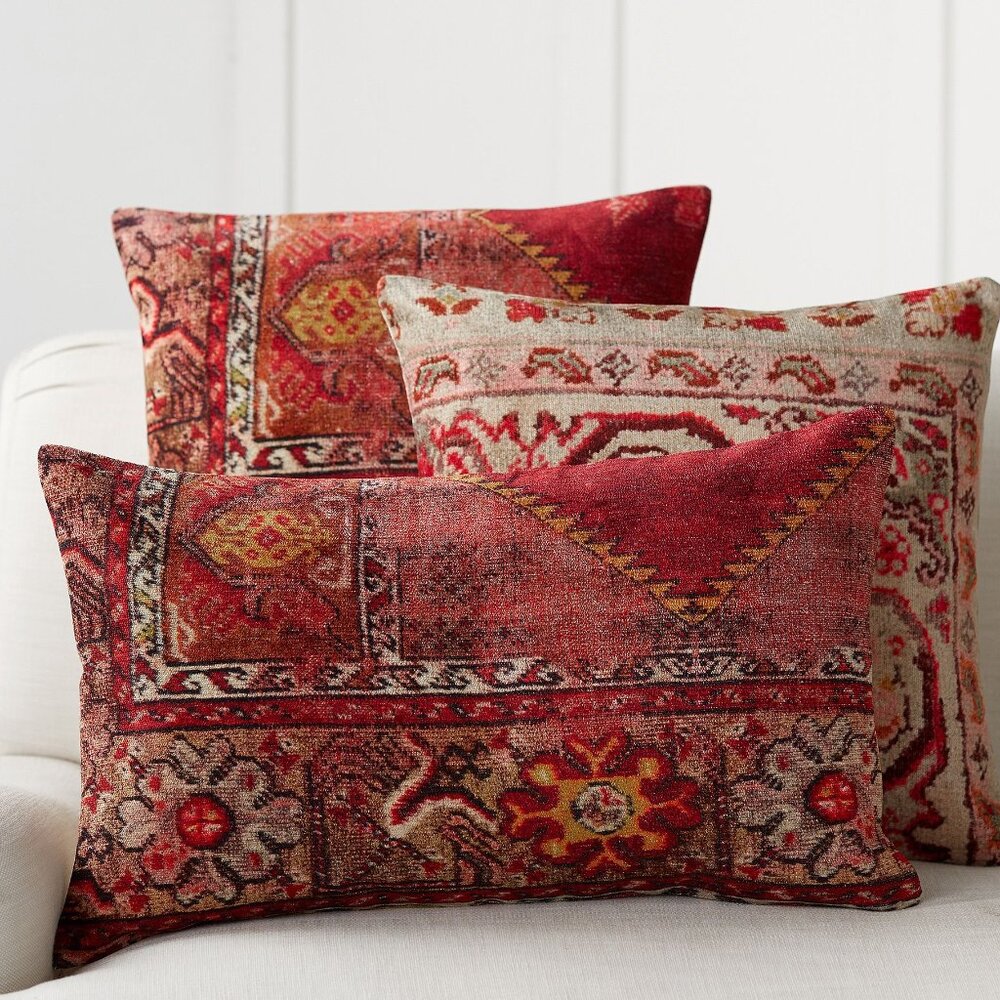 EUC Pottery Barn Lorna Print Pillow Cover 20x20